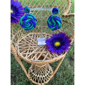 Swirls For the Girls Handmade Polymer Earrings